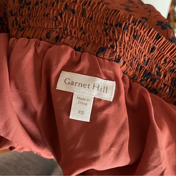 Garnet Hill silk skirt - Picture 4 of 5